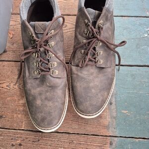 Brown Leather Men's Boots